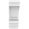 Ekena Millwork Standard Diane Architectural Grade PVC Corbel, 3"W x 10"D x 10"H CORP03X10X10DIA - alternate 4